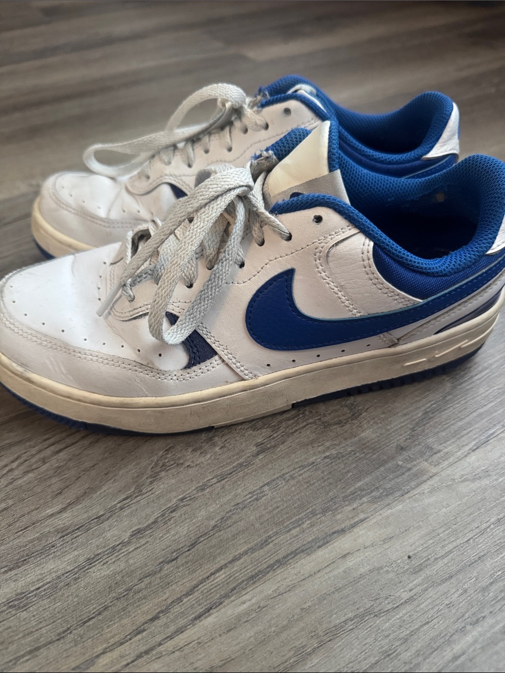 Nike Gamma Force White and Blue